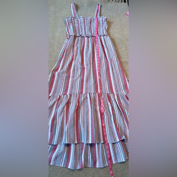 Knox Rose Linen Blend Midi Dress size Medium - Picture 7 of 8